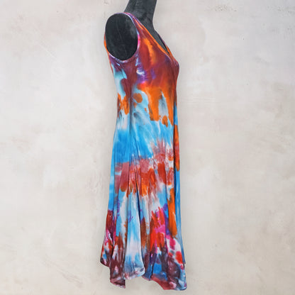 Rainshadow Tie Dye Boho Dress