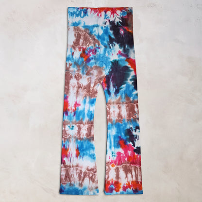 Rainshadow Tie Dye Flare Leggings