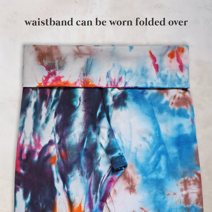 Rainshadow Tie Dye Flare Leggings