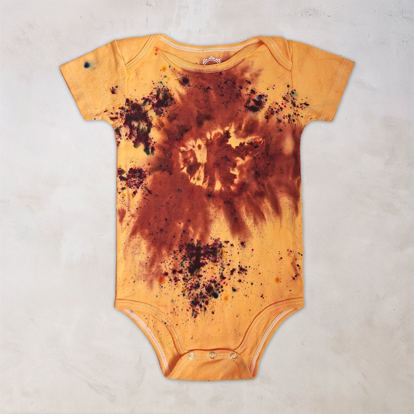 Sahara Organic Tie Dye Baby Bodysuit