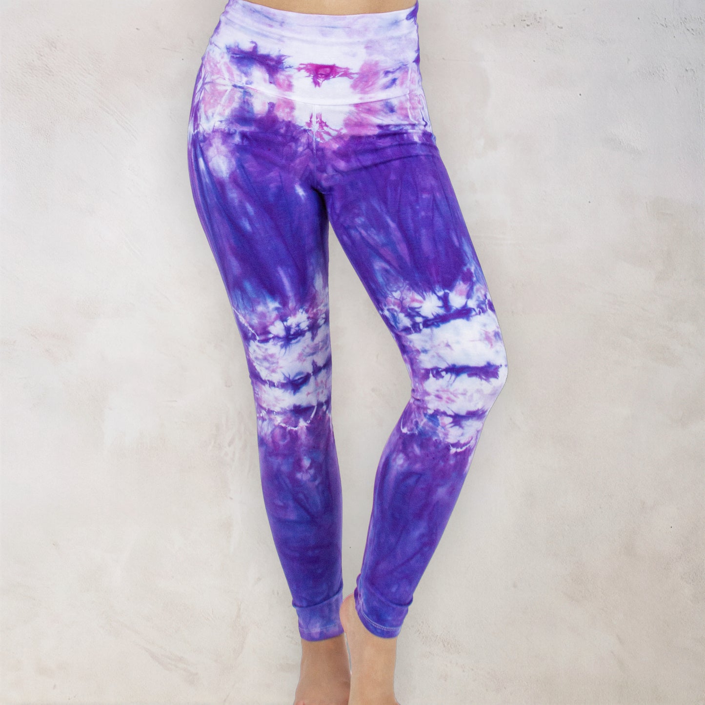 Saint-Tropez Tie Dye Cotton Leggings