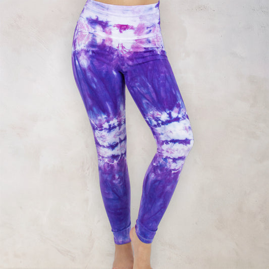 Saint-Tropez Tie Dye Cotton Leggings