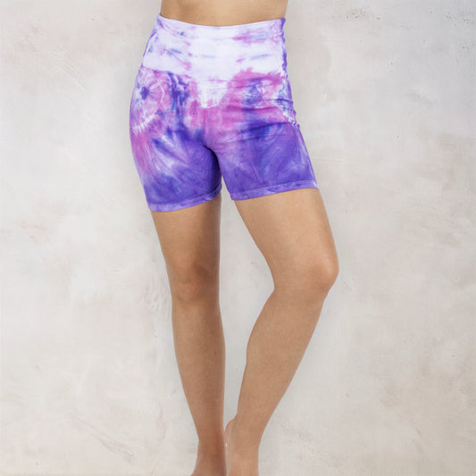 Saint-Tropez Tie Dye Cotton Shorts