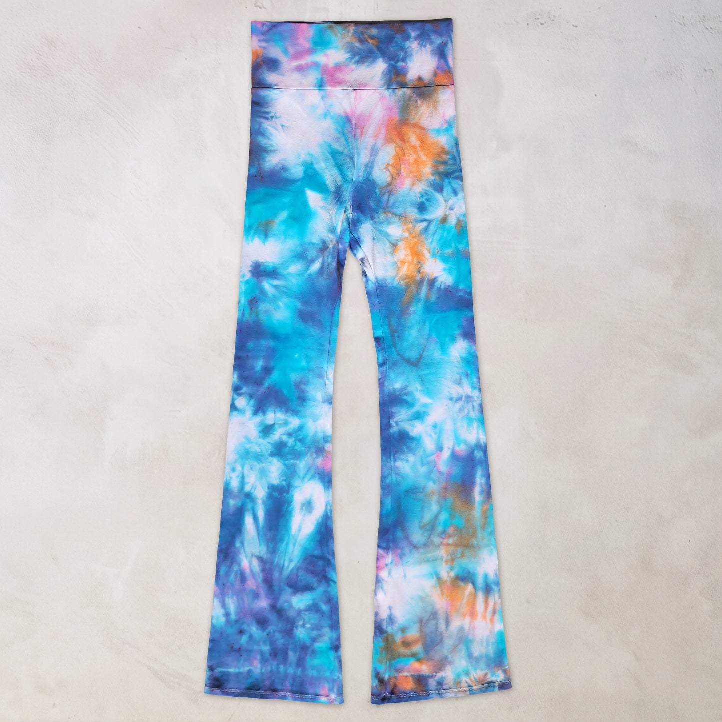 Solar Tide Tie Dye Flare Leggings