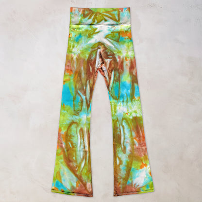 Vortex Echo Tie Dye Flare Leggings