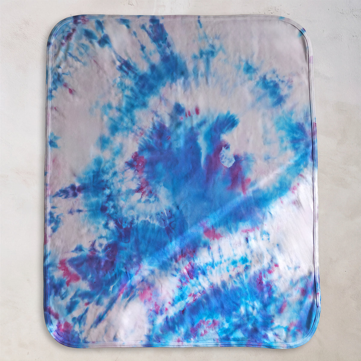 Walo Organic Tie Dye Baby Blanket