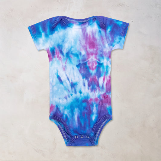 Walo Organic Tie Dye Baby Bodysuit
