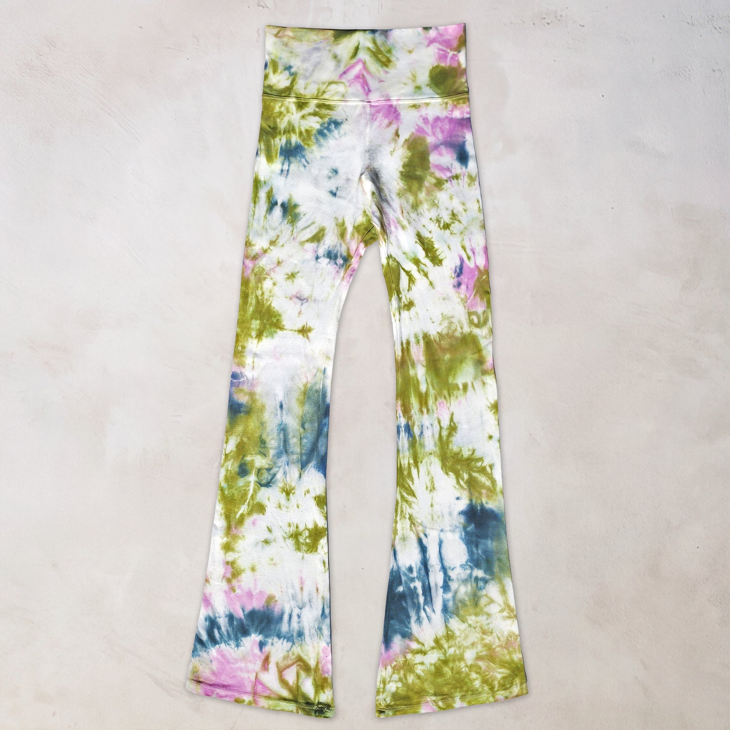 Wicked Grove Tie Dye Flare Leggings