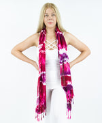 Hawaiian Sunrise Tie Dye Scarf