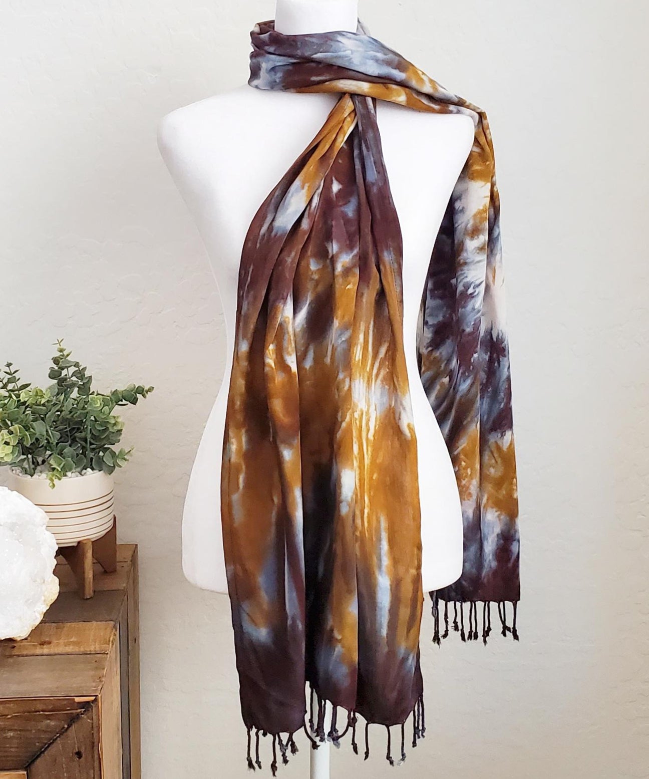 Amber Soul Tie Dye Scarf