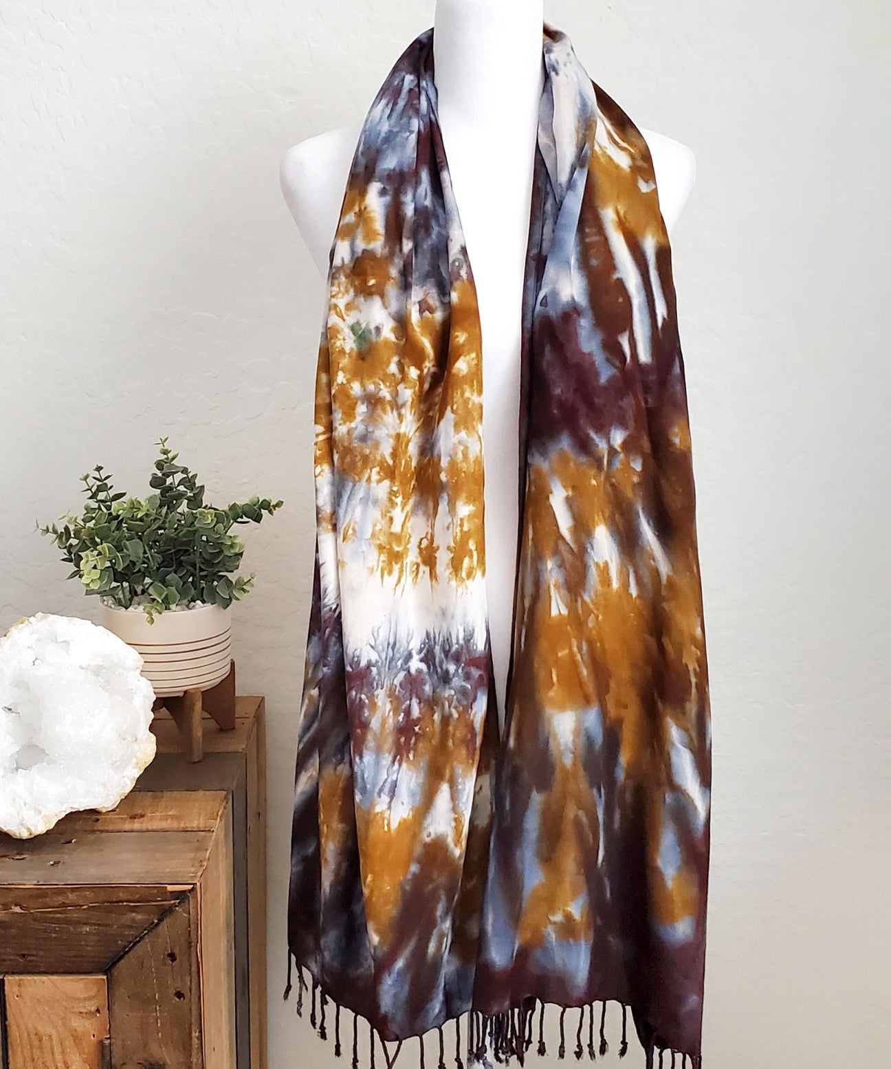 Amber Soul Tie Dye Scarf