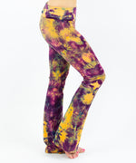 Desert Flower Tie Dye Yoga Pants