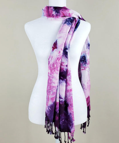 Dragon Fruit Tie Dye Scarf