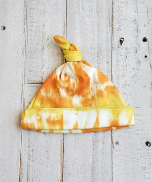 
                
                    Load image into Gallery viewer, Maui Sunset Tie Dye Organic Baby Hat
                
            