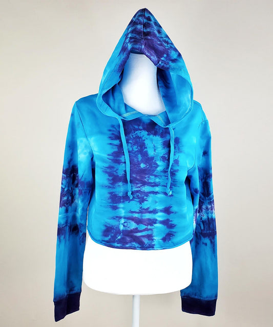 Nerthus Tie Dye Hoodie Crop Top