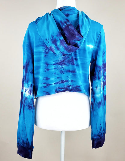 Nerthus Tie Dye Hoodie Crop Top