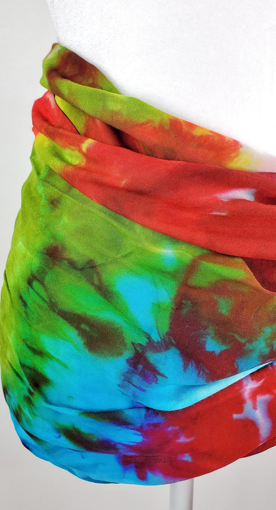 Rainbow Tie Dye Scarf