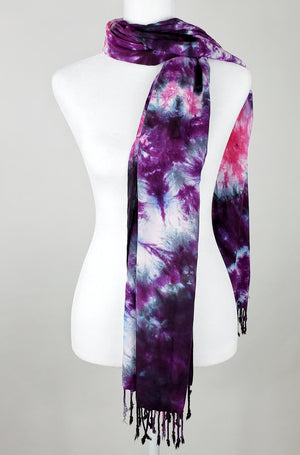 
                
                    Load image into Gallery viewer, Galactic Tie Dye Scarf
                
            